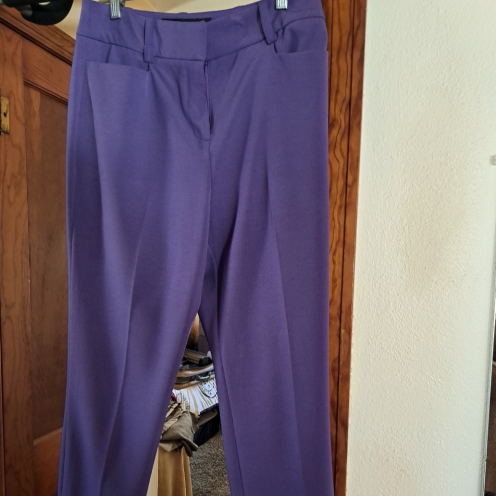 Elegant Purple Women's Pants